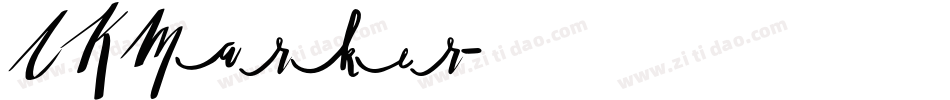 CK Marker字体转换